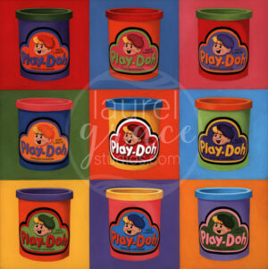 Playdoh Warhol